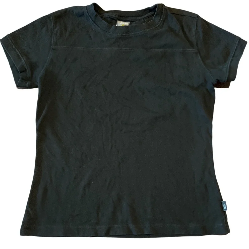 The North Face black short sleeve t-shirt A5 Series - Picture 1 of 5